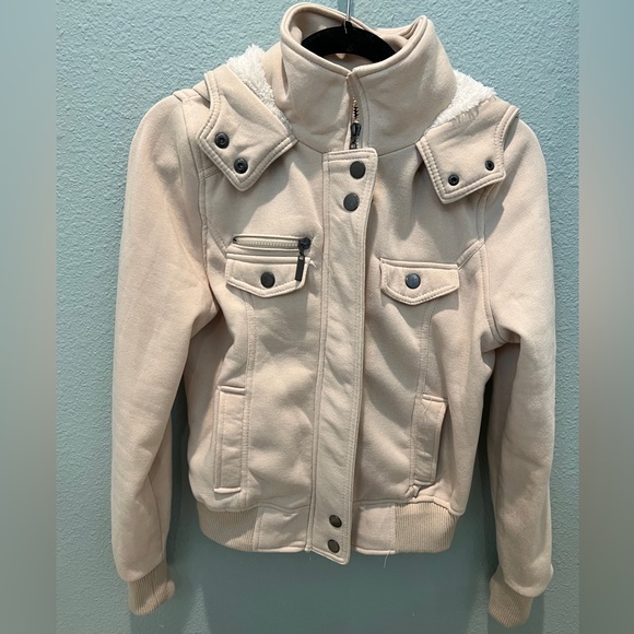 New Look Jackets & Blazers - New Look Jacket With Faux Fur Hood Large